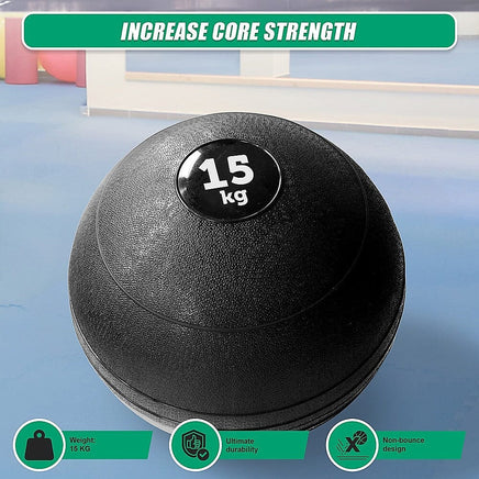 15kg Slam Ball No Bounce Crossfit Fitness MMA Boxing BootCamp Sports & Fitness Kings Warehouse