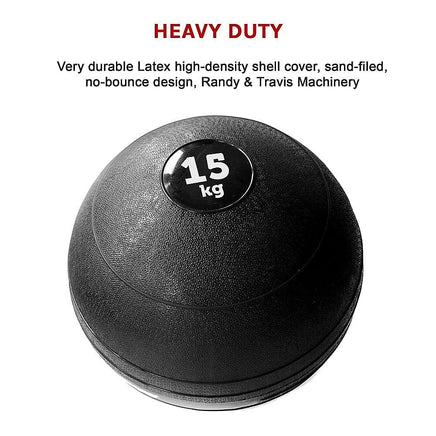 15kg Slam Ball No Bounce Crossfit Fitness MMA Boxing BootCamp Sports & Fitness Kings Warehouse