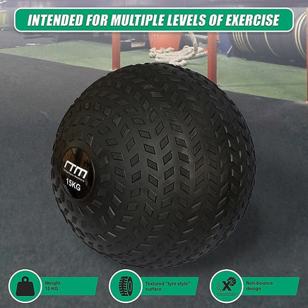 15kg Tyre Thread Slam Ball Dead Ball Medicine Ball for Gym Fitness Sports & Fitness Kings Warehouse