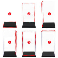 15x15x25CM Acrylic Display Case Action Figure Box Dustproof Model Collections Kings Warehouse