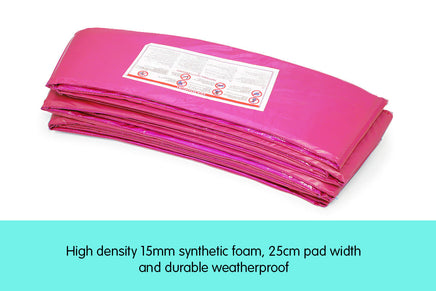 16ft Trampoline Replacement Pad Round - Pink Sports & Fitness Kings Warehouse