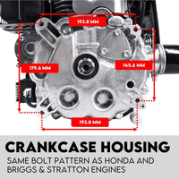 16HP Vertical Shaft Lawn Mower Engine Petrol 4 Stroke Ride on Motor Tools Kings Warehouse