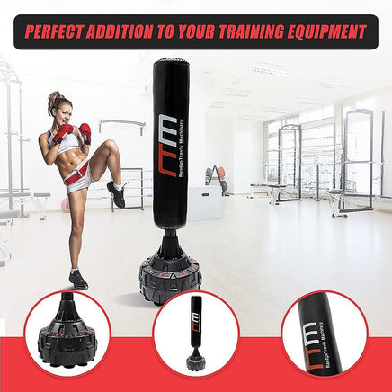 170cm Free Standing Boxing Punching Bag Stand MMA UFC Kick Fitness Sports & Fitness Kings Warehouse