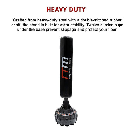 170cm Free Standing Boxing Punching Bag Stand MMA UFC Kick Fitness Sports & Fitness Kings Warehouse