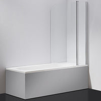 180 Degree Pivot Door 6mm Safety Glass Bath Shower Screen 1200x1400mm By Della Francesca Kings Warehouse 