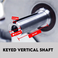 18HP Vertical Shaft Lawn Mower Engine Petrol Motor 4 Stroke OHV Ride On Tools Kings Warehouse