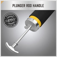 18inch Grease Gun 8000PSI Pistol Grip Flex Hose Heavy Duty Barrel With Cartridge Tools Kings Warehouse