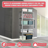 1.8M Warehouse Shelving Racking Steel Pallet Garage Shelves Metal Storage Rack Furniture Kings Warehouse