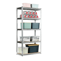 1.8M Warehouse Shelving Racking Steel Pallet Garage Shelves Metal Storage Rack Furniture Kings Warehouse