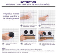 2 Pack Round Bamboo Corner Shower Caddy Shelf Basket Rack with Premium Vacuum Suction Cup No-Drilling for Bathroom and Kitchen Fun in the Sun Kings Warehouse