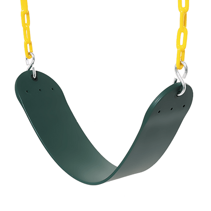 2 Pack Swings Seats Heavy Duty 66" Chain Plastic Coated Playground Swing Home & Garden Kings Warehouse