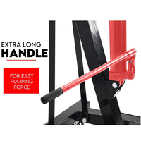 2 Ton Hydraulic Engine Crane Folding Hoist Stand Mobile Garage Workshop Tools Kings Warehouse