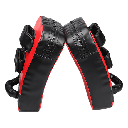 2 x Thai Boxing Punch Focus Pad Mitts Training Hit Strike Shield Sports & Fitness Kings Warehouse