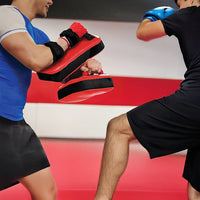 2 x Thai Boxing Punch Focus Pad Mitts Training Hit Strike Shield Sports & Fitness Kings Warehouse