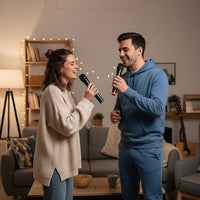 2 x Wireless Microphone Handheld Cordless Professional Mic Karaoke Receiver Audio & Video Kings Warehouse