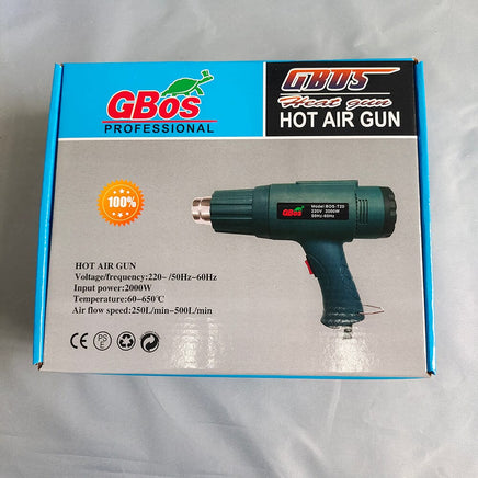 2000W Electric Heat Gun Hot Air W/9 Nozzles Heating Tool Home & Garden Kings Warehouse