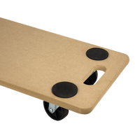 200kg Heavy Duty Hand Dolly Furniture Wooden Trolley Cart Moving Platform Mover Tools Kings Warehouse