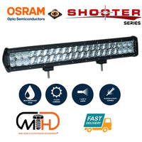 20inch Osram LED Light Bar 5D 126w Sopt Flood Combo Beam Work Driving Lamp 4wd Kings Warehouse 