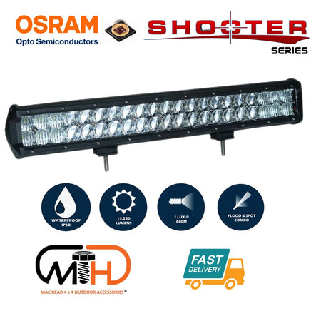 20inch Osram LED Light Bar 5D 126w Sopt Flood Combo Beam Work Driving Lamp 4wd Kings Warehouse