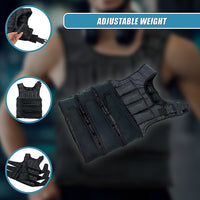 20Kg Adjustable Weighted Training Vest Sports & Fitness Kings Warehouse