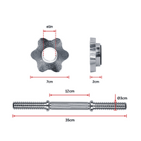 20KG Dumbbell Adjustable Weight Set Sports & Fitness Kings Warehouse