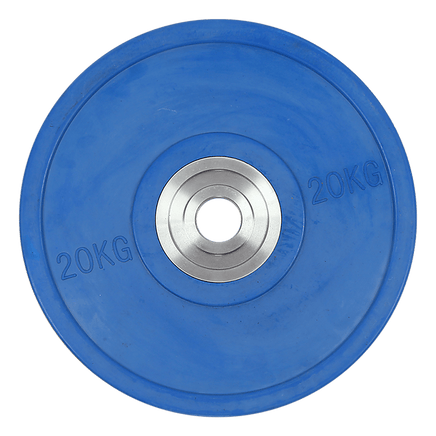 20KG PRO Olympic Rubber Bumper Weight Plate Sports & Fitness Kings Warehouse