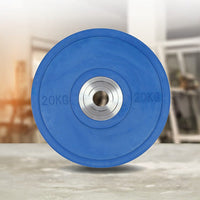20KG PRO Olympic Rubber Bumper Weight Plate Sports & Fitness Kings Warehouse