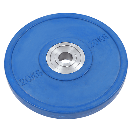 20KG PRO Olympic Rubber Bumper Weight Plate Sports & Fitness Kings Warehouse