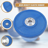 20KG PRO Olympic Rubber Bumper Weight Plate Sports & Fitness Kings Warehouse