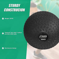 20kg Tyre Thread Slam Ball Dead Ball Medicine Ball for Gym Fitness Sports & Fitness Kings Warehouse