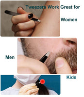 20X Magnifying Mirror and Eyebrow Tweezers Kit for Travel Kings Warehouse