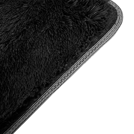 230x200cm Floor Rugs Large Shaggy Rug Area Carpet Bedroom Living Room Mat - Black Home & Garden Kings Warehouse