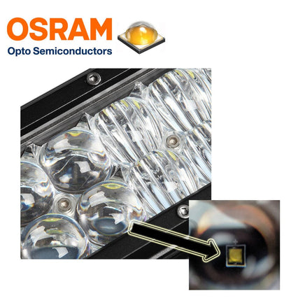 23inch Osram LED Light Bar 5D 144w Sopt Flood Combo Beam Work Driving Lamp 4wd Kings Warehouse