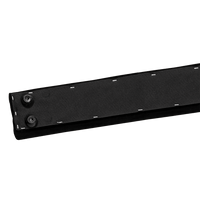 2.4m (8FT) Gymnastics Folding Balance Beam Black Synthetic Suede Sports & Fitness Kings Warehouse