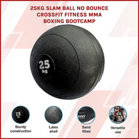 25kg Slam Ball No Bounce Crossfit Fitness MMA Boxing BootCamp Sports & Fitness Kings Warehouse