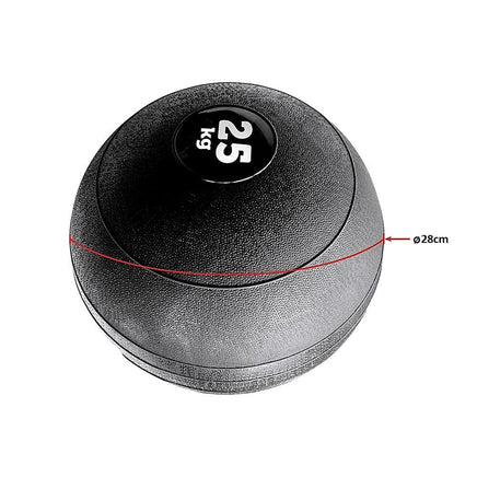 25kg Slam Ball No Bounce Crossfit Fitness MMA Boxing BootCamp Sports & Fitness Kings Warehouse