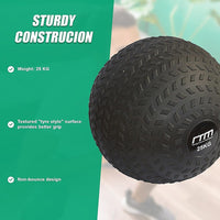 25kg Tyre Thread Slam Ball Dead Ball Medicine Ball for Gym Fitness Sports & Fitness Kings Warehouse