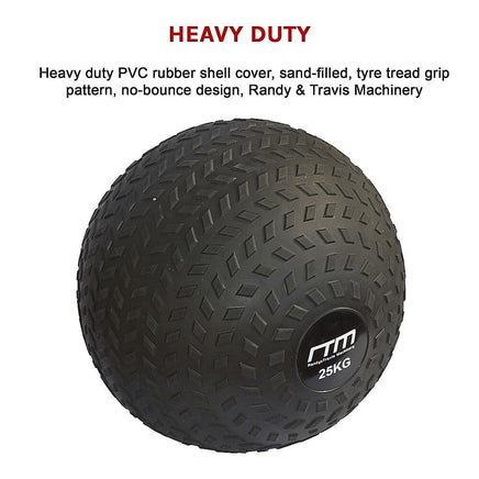 25kg Tyre Thread Slam Ball Dead Ball Medicine Ball for Gym Fitness Sports & Fitness Kings Warehouse