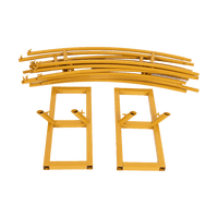 260cm Gold Metal Wedding Arch Round Balloon Birthday Party Home & Garden Kings Warehouse