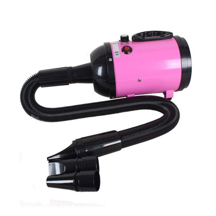 2800W Dog Dryer High Velocity Pet Dog Pet Blow Dryer Adjustable Speed 4 Nozzles Pet Care Kings Warehouse