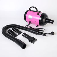 2800W Dog Dryer High Velocity Pet Dog Pet Blow Dryer Adjustable Speed 4 Nozzles Pet Care Kings Warehouse