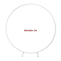 2M Wedding Hoop Round Circle Arch Backdrop Flower Display Stand Frame Background Home & Garden KingsWarehouse