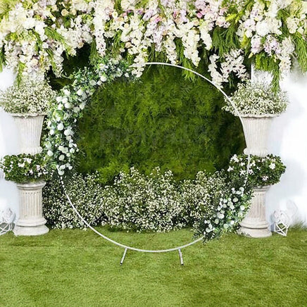 2M Wedding Hoop Round Circle Arch Backdrop Flower Display Stand Frame Background Home & Garden KingsWarehouse
