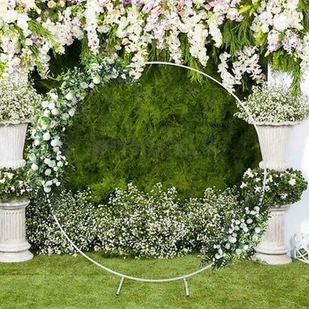 2M Wedding Hoop Round Circle Arch Backdrop Flower Display Stand Frame Background Home & Garden KingsWarehouse