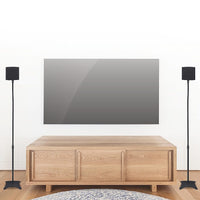 2pcs Speaker Stands Stand Rear Surround Sound Satellite Speakers Adjustable Audio & Video Kings Warehouse