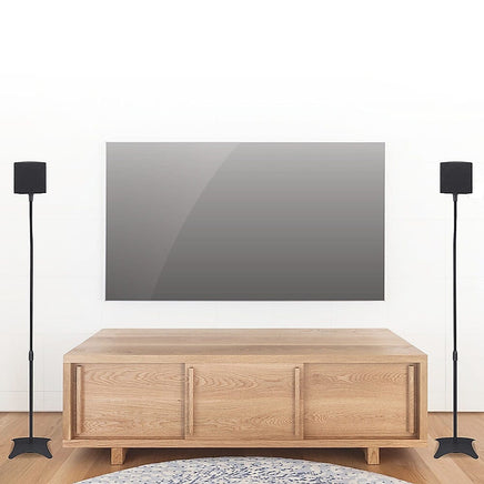 2pcs Speaker Stands Stand Rear Surround Sound Satellite Speakers Adjustable Audio & Video Kings Warehouse