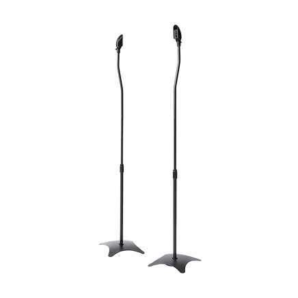 2pcs Speaker Stands Stand Rear Surround Sound Satellite Speakers Adjustable Audio & Video Kings Warehouse