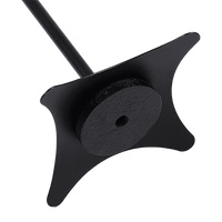 2pcs Speaker Stands Stand Rear Surround Sound Satellite Speakers Adjustable Audio & Video Kings Warehouse