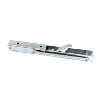 2x 10" Stainless Steel Folding Table Bracket Shelf Bench 50kg Load Heavy Duty Furniture Kings Warehouse