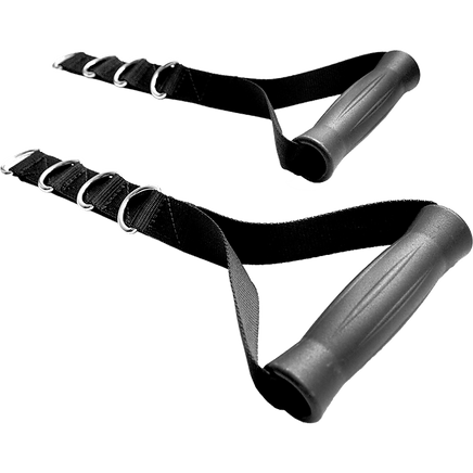 2x Adjustable Nylon Handles Sports & Fitness Kings Warehouse